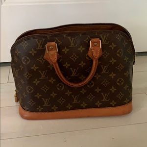 Louis Vuitton Alma PM with bag shaper/organizer